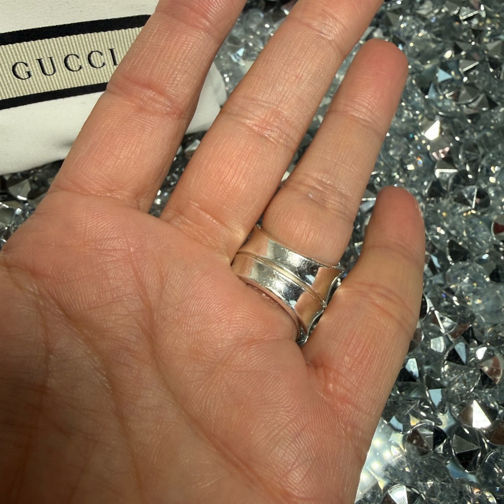 Gucci Sterling Silver Dabble Band full included - Picture 7 of 10